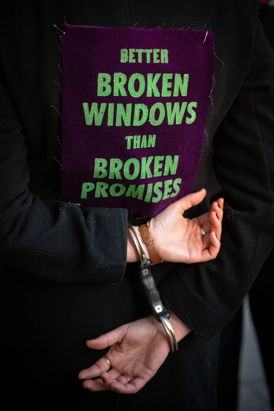 Better broken windows than broken promises